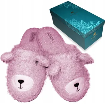 Dámské pantofle SORBETTO dámské pantofle zvířátka PREMIUM CLEMATITE růžové 38-39