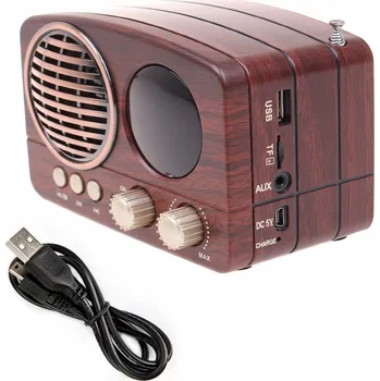 Radiopřijímač Bateriové FM rádio CMiK MK-616BT