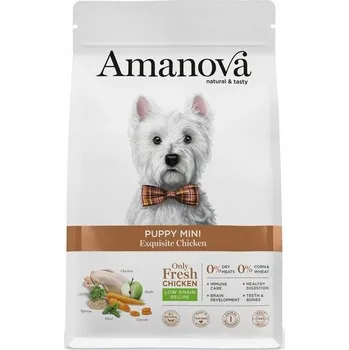 Krmivo pro psa Amanova Dog Puppy Mini krmivo pro štěňata, kuřecí maso 500 g