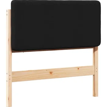 Čalouněné čelo postele s čelo Hnědá a černá 100 cm