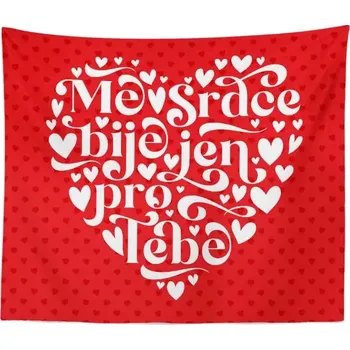 deka Sablio Deka Mé srdce bije jen pro Tebe: 150x120 cm