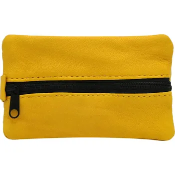 věšák na klíče Rovicky Kožená klíčenka KC-02-LN žlutá