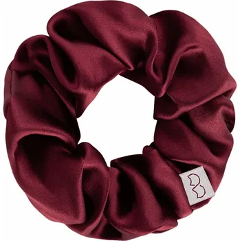 Cat&Cat hedvábná gumička do vlasů burgundy, 1 ks