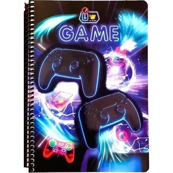 SPIRÁLOVÝ SEŠIT GAME Gim 357-26402 Velikost: uni