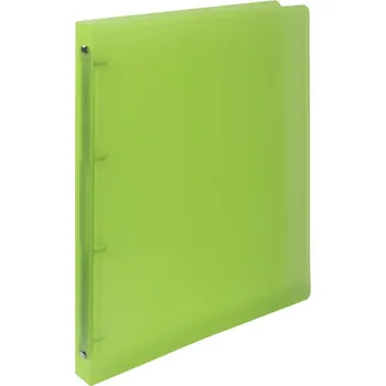 Karton P+P Pořadač A4 PP prezentační - 4kroužek - Opaline zelená - 2-099