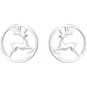 Náušnice NÁUŠNICE STŘÍBRO 925 RHODIOVANÉ MINI KST1839