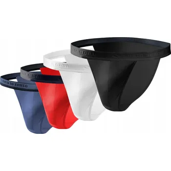 Sesto Senso Slipy červené, velikost XL