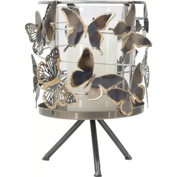 Svícen Svícen Farfalle 23 cm vícebarevný