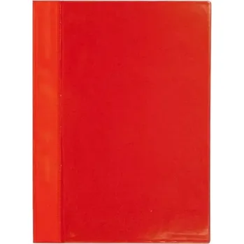 Rychlovazač A4 PVC s kapsou červená