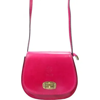 Kožená kabelka Gregorio 117 - magenta