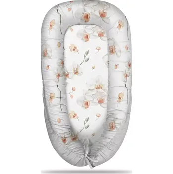 Hnízdečko pro miminko Sablio Hnízdečko pro miminko Bílá orchidej