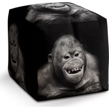 Taburet Sablio Taburet Cube Orangutan: 40x40x40 cm