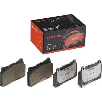 Brzdová destička Sada brzdových destiček, kotoučová brzda BREMBO P 54 039X