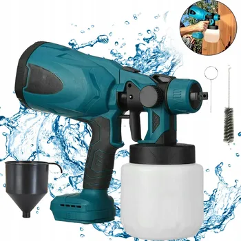 Stříkací pistole Akumulátorová stříkací pistole 850 W 0,80 l 18 V se 3 vzory stříkání