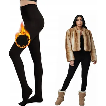 Dámské legíny Dámské zateplené legíny, silné termo legíny, teplé a lehké