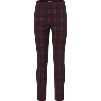 694234 - Tchibo - Kostkované strečové kalhoty - pro ženy - vel. 52 - barva: černá/kostkovaný