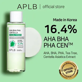 APLB toner s AHA BHA PHA 160 ml - Exfoliační a hydratační toner s komplexem kyselin (AHA/BHA/PHA)