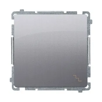 vypínač Jednopólový vypínač Klasik Simon stříbrný BMW6.01/21