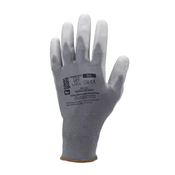 Pracovní rukavice Pracovní rukavice EUROLITE 6030 - šedé, velikost 8