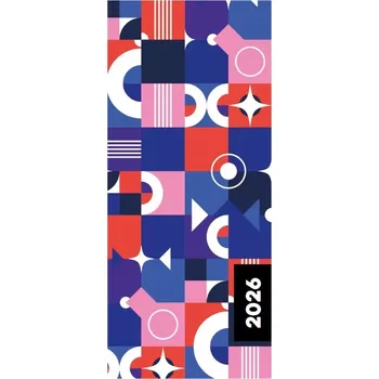 Diář Měsíční diář Fashion z PVC pro rok 2026