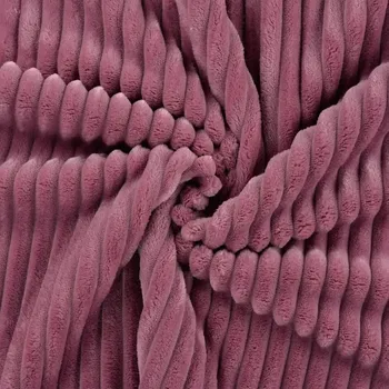 Minky proužek - Růžová starorůžová