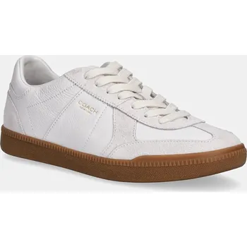 Dámské tenisky Kožené tenisky Coach Ellis bílá barva, CAQ33 CAQ33.OPI 00X, EUR 37