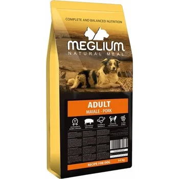 Krmivo pro psa Meglium Dog Adult Pork 14kg - Krmivo pro dospělé psy s vepřovým masem 14 kg