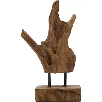 Dekorace na stůl Akar A teakové dřevo hnědá