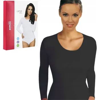 Dámské tričko Dámské Tričko EMILI LENA, černé bavlna , 3XL