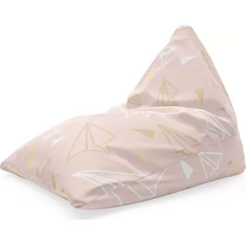 Sedací pytel Sablio Sedací vak Triangl Měsíčky a obláčky : 120 x 100 x 100 cm