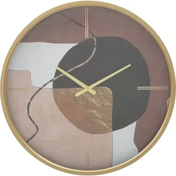 Hodiny Nástěnné hodiny Art 60 cm zlaté/vícebarevné II