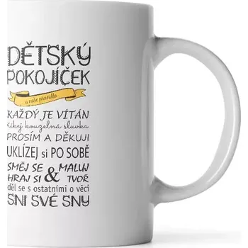Sablio Hrnek Dětský pokojíček - 890 ml - XXL