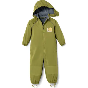 Kojenecká kombinéza 656647 - Tchibo - Dětská softshellová kombinéza - pro ženy - vel. 122/128 - barva: zelená