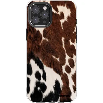 Pouzdro na mobilní telefon Picasee silikonový průhledný obal pro Apple iPhone 12 Pro Max - Rust