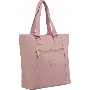 Kabelka Peterson shopper kabelka nylonová růžová
