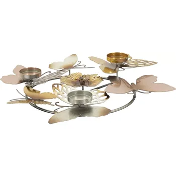 Svícen Kovový svícen Shiny 39 cm vícebarevný