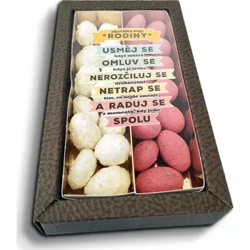 Čokoláda Sablio Mandle v čokoládě Pravidla naší rodiny - 2x 80g