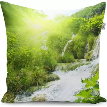 Polštář Sablio Polštář Kaskádovitý vodopád - 40x40 cm