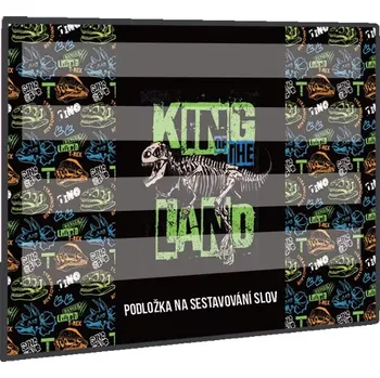 Školní batoh Podložka na sestavování slov Premium Dinosaurus Rex