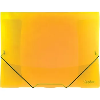 Karton P+P Sloha s gumou A4 - Opaline - žlutá