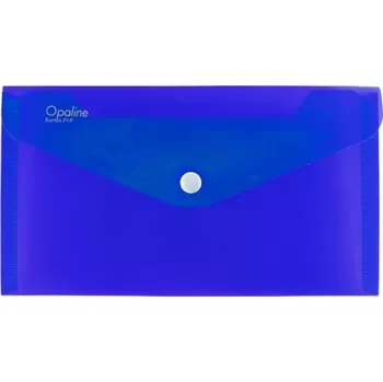Obálka Spisovka na dokumenty s drukem DL Opaline, modrá