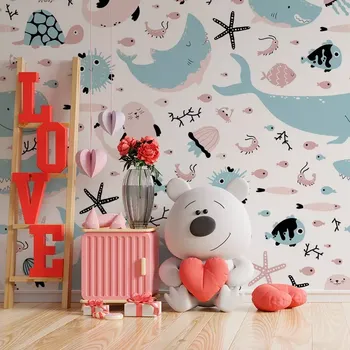 Tapeta Sablio Tapeta Animovaný mořský svět - 125x75 cm