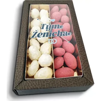 Čokoláda Sablio Mandle v čokoládě Tým ženicha - 2x 80g