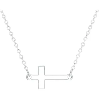 Náhrdelník Ocelový náhrdelník - kříž Hannah