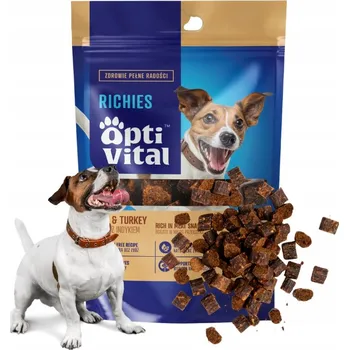 Pamlsek pro psa PSÍ PAMLSEK S KACHNOU A KROCANEM, PAMLSKY, DOBROTY OPTIVITAL RICHIES 80G