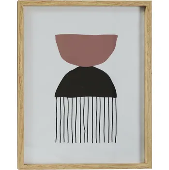 Obraz Dekorativní obraz Art-deco Intesi 60x45 cm do obýváku v dřevěném rámu MDF