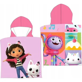 Deka s kapucí Faro 100 x 50 cm vícebarevná