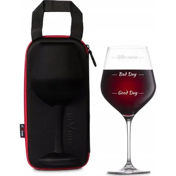 Sklenice diVinto Slavnostní obří sklenice na víno, 860 ml., Who cares Diamond