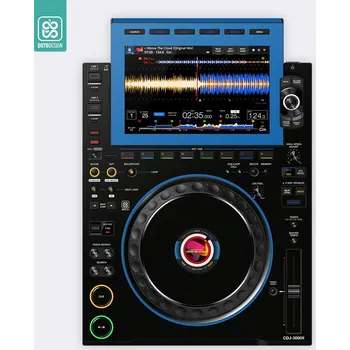 Doto Design Skin CDJ-3000X COLORS DVS Blue