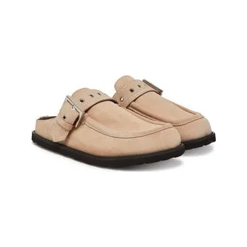 Dámské pantofle Nazouváky HUGO Artentia Sabot 50542022 Béžová 38